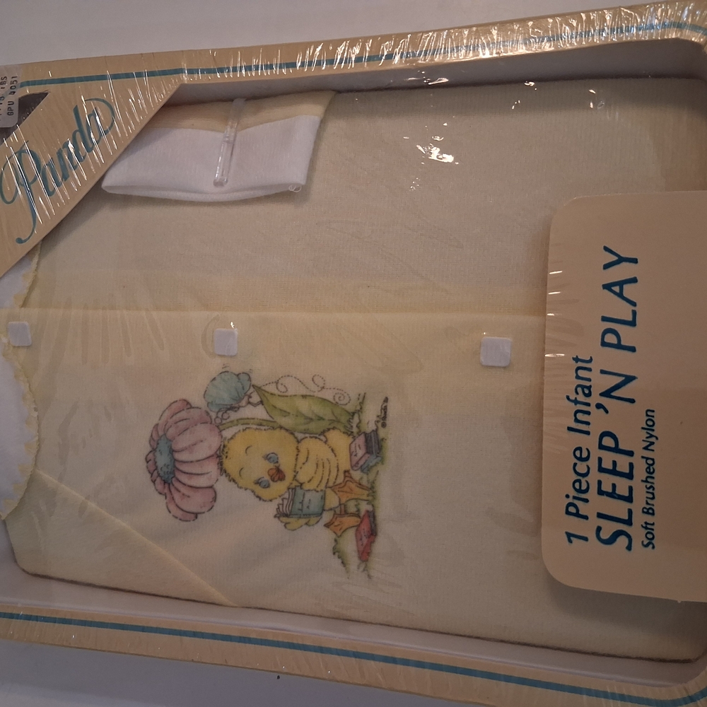 Vintage Infant Sleep 'N Play Pajamas